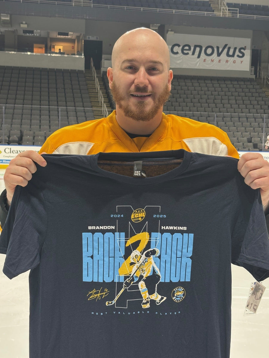 Toledo Walleye Brandon Hawkins MVP T-shirt – The Swamp Shop