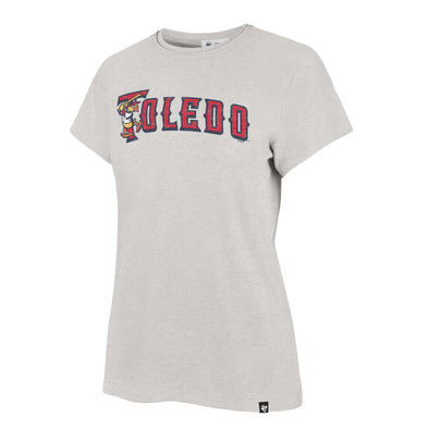 Toledo Mud Hens Ladies Road Font Frankie T-shirt