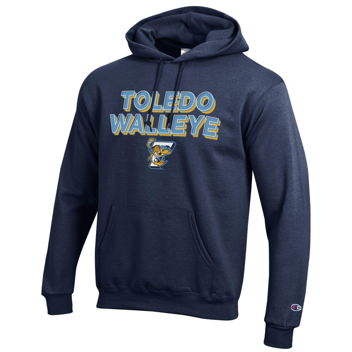 Walleye Walleye Hunter Two-Sided Hooded Sweatshirt