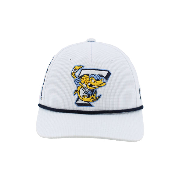Toledo Walleye White Backspin