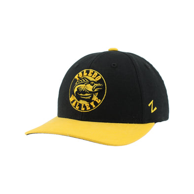 Toledo Walleye Black & Gold Clutch Cap