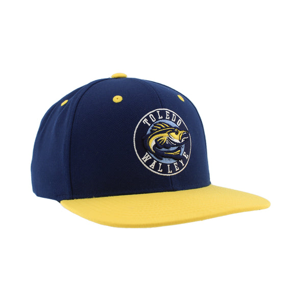 Toledo Walleye Retro Crest Snapback Cap