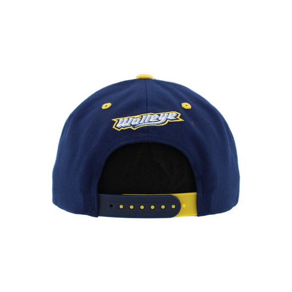 Toledo Walleye Retro Crest Snapback Cap