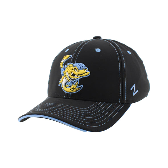 Toledo Walleye Black Wally 2 Z-Fit Cap