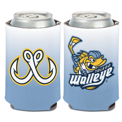 Toledo Walleye Logo Fade Can Coozie