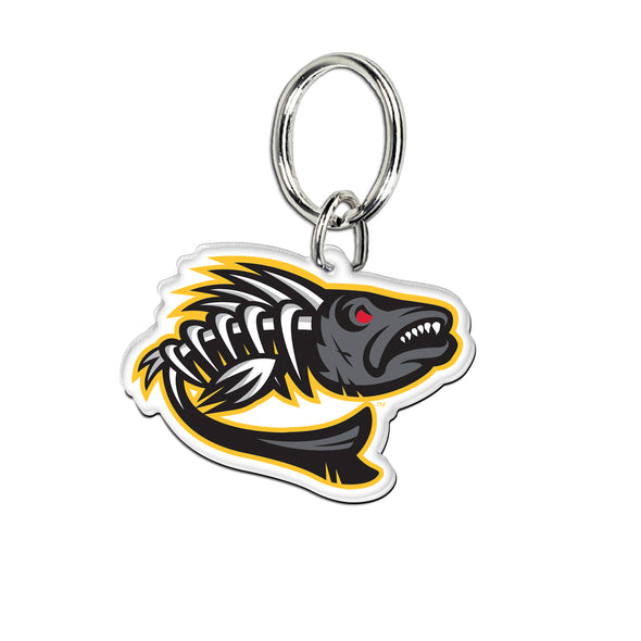 Toledo Walleye Bonefish Keychain