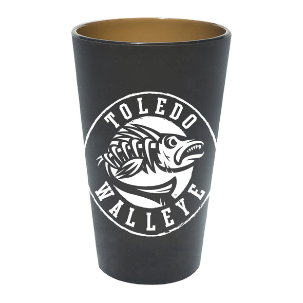 Toledo Walleye Bonefish Silicone Pint Glass