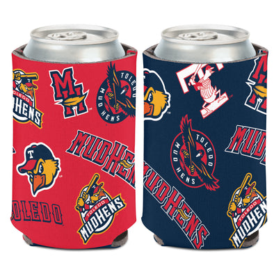 Toledo Mud Hens Scatterprint Can Coozie