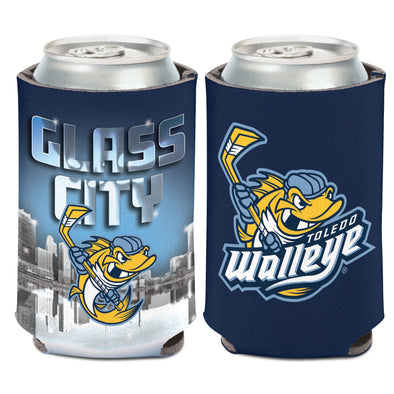 Toledo Walleye Glass City Coozie