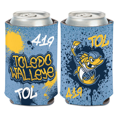 Toledo Walleye Graphiti Coozie