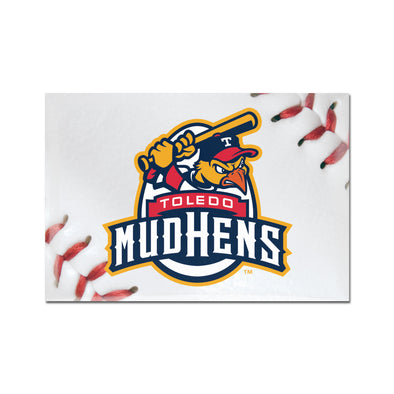 Toledo Mud Hens Primary Laces Magnet