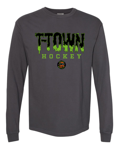 Toledo Walleye T-town Slime Long Sleeve T