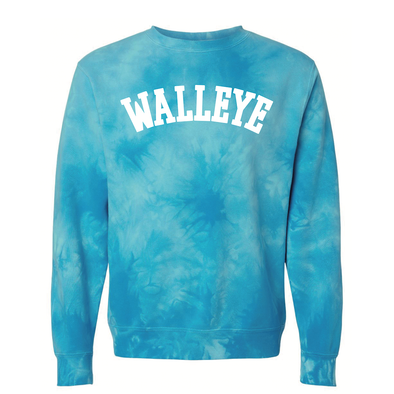 Toledo Walleye Arch Tie Dye Crew