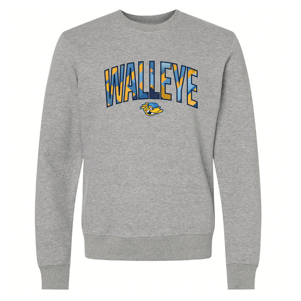 Toledo Walleye Twill Oxford BTB  Crewneck
