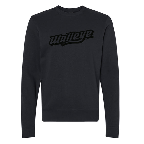 Toledo Walleye Twill Sky BTB  Crewneck