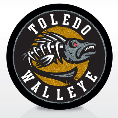 Toledo Walleye Bonefish Glitter Puck