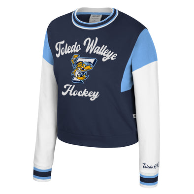 Toledo Walleye Ladies Moonbeam Crewneck