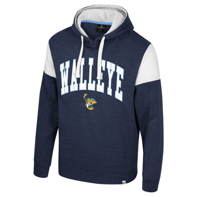 Toledo Walleye Navy Byrde Pullover Fleece Hooded Sweatshirt