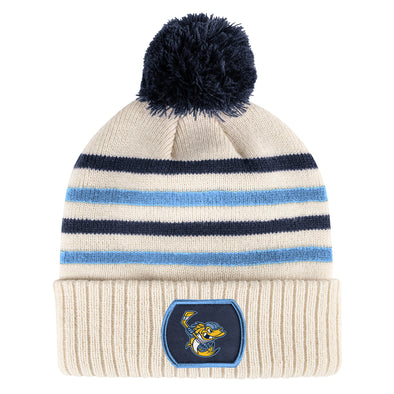 Toledo Walleye Pop Pop Pom Knit Cap