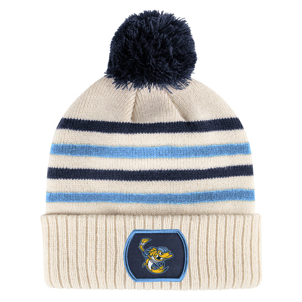 Toledo Walleye Pop Pop Pom Knit Cap