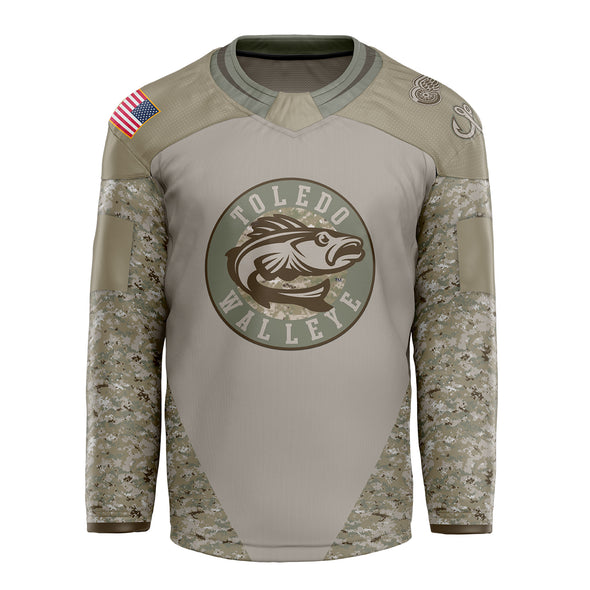 Toledo Walleye Military Jersey