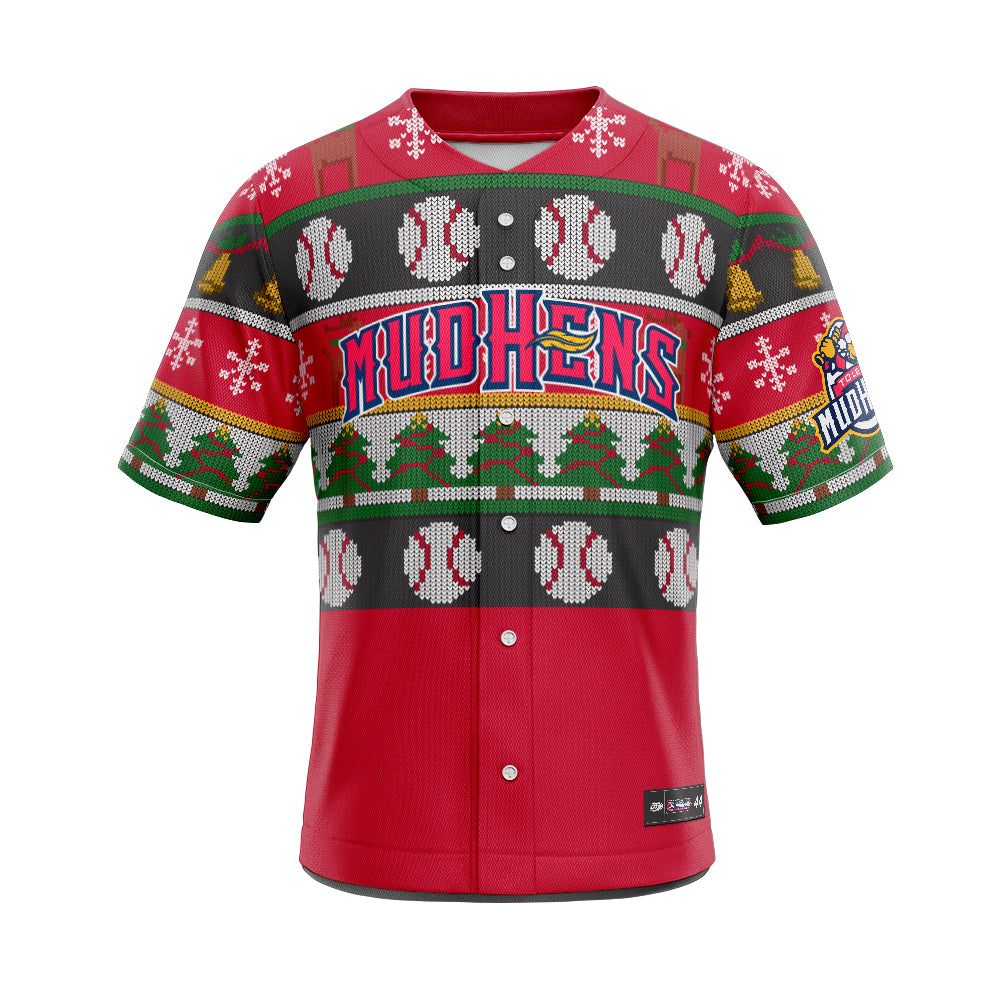PHOTO: Toledo Walleye unveil ugly Christmas sweater jersey