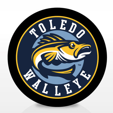 Toledo Walleye Retro Crest Puck