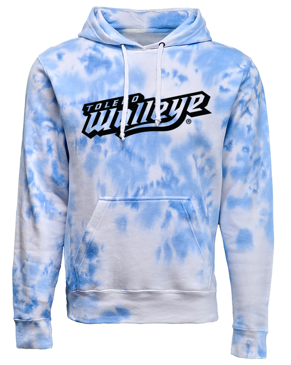 Toledo Walleye Ladies Tie-Dye Hood