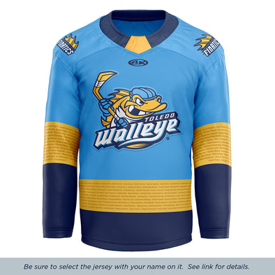 Toledo Walleye FINatics Jersey - Jersey A