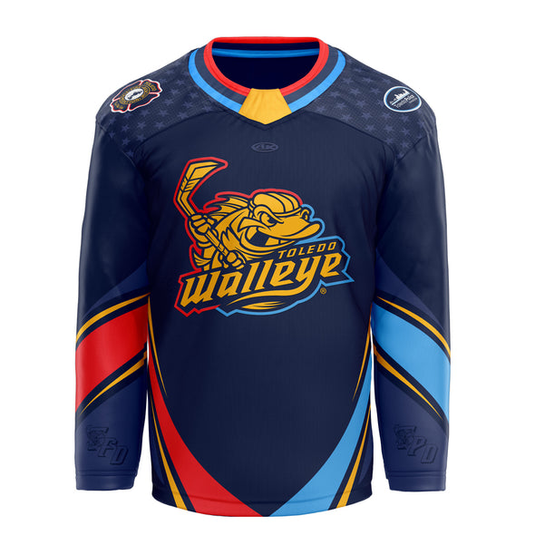 Toledo Walleye First Responders Replica Hockey Jersey - PRE-ORDER