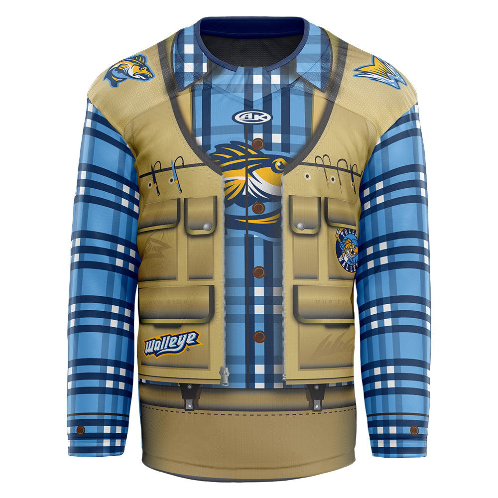 Toledo Walleye Hooked on Fishing Replica Jersey – The Swamp Shop