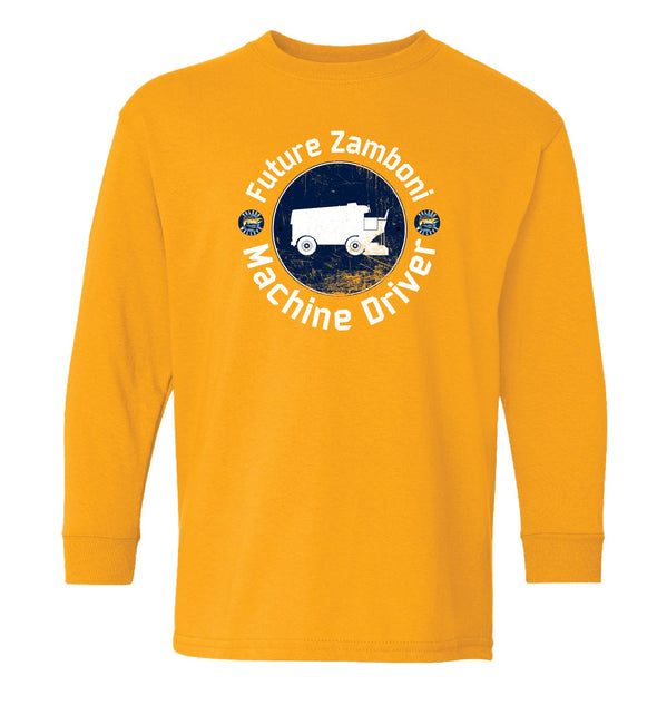 Toledo Walleye Youth Future Zamboni Long Sleeve T