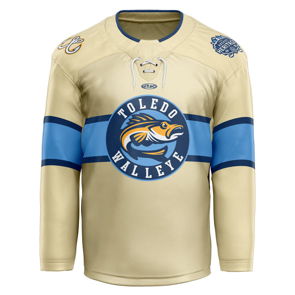 Toledo Walleye 24-25 ECHL Hockey Heritage Replica Jersey