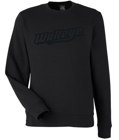 Toledo Walleye Twill Sky BTB  Crewneck
