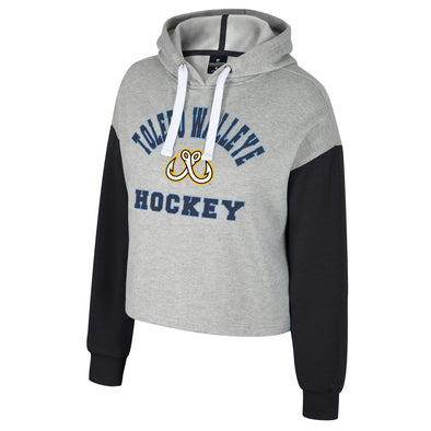 Toledo Walleye Ladies Sage Hooded Sweatshirt