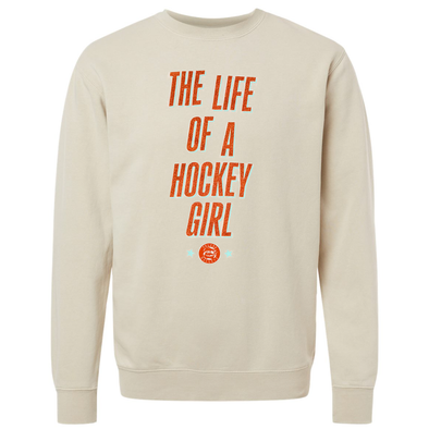 Toledo Walleye Life of a Hockey Girl Crewneck