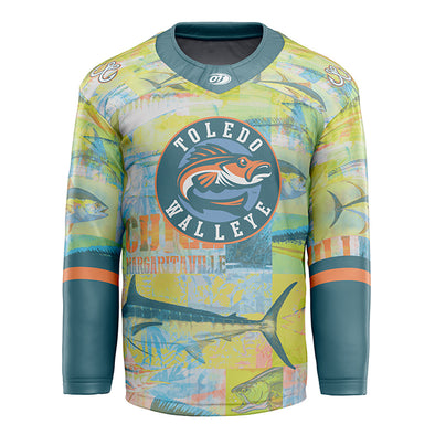 Toledo Walleye Margaritaville Replica Jersey