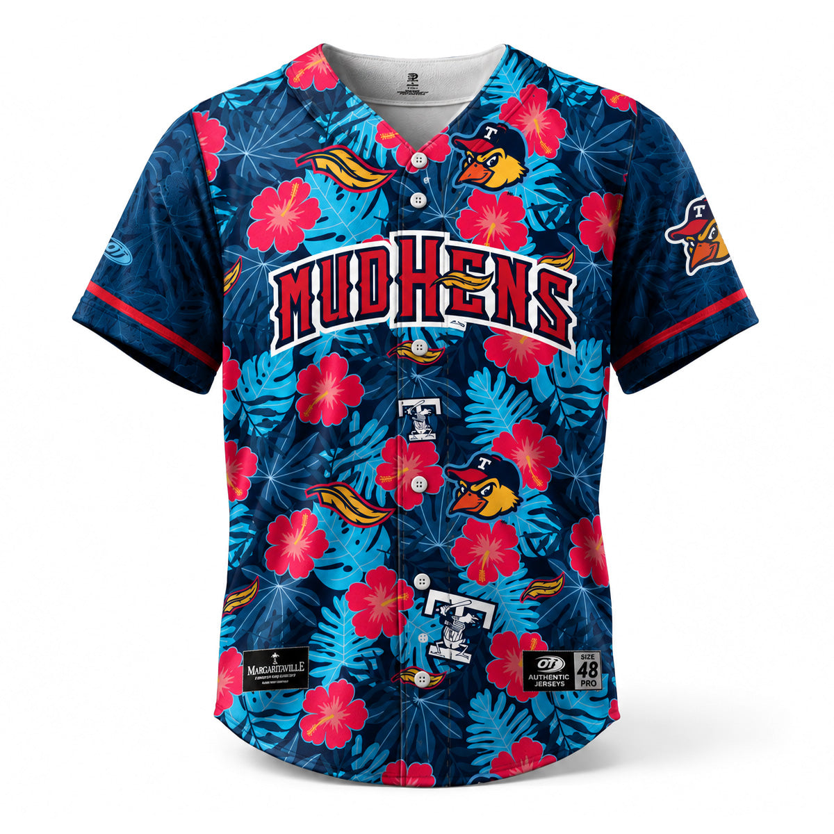 Toledo Mud Hens Margaritaville 2026 Replica Jersey – The Swamp Shop