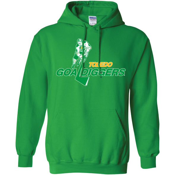 Toledo Goaldiggers Green Hoodie