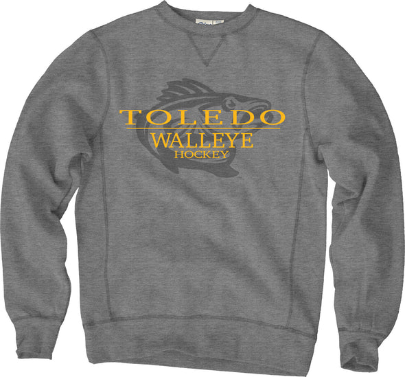 Toledo Walleye Hand Picked Crewneck