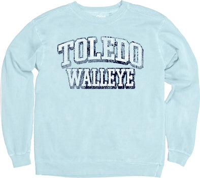 Toledo Walleye Surface Dyed Ringspun Crew