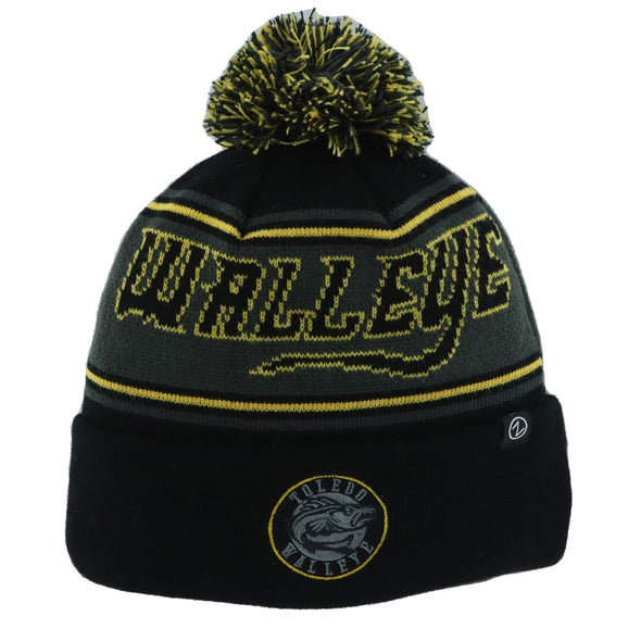 Toledo Walleye Night Line Knit Cap