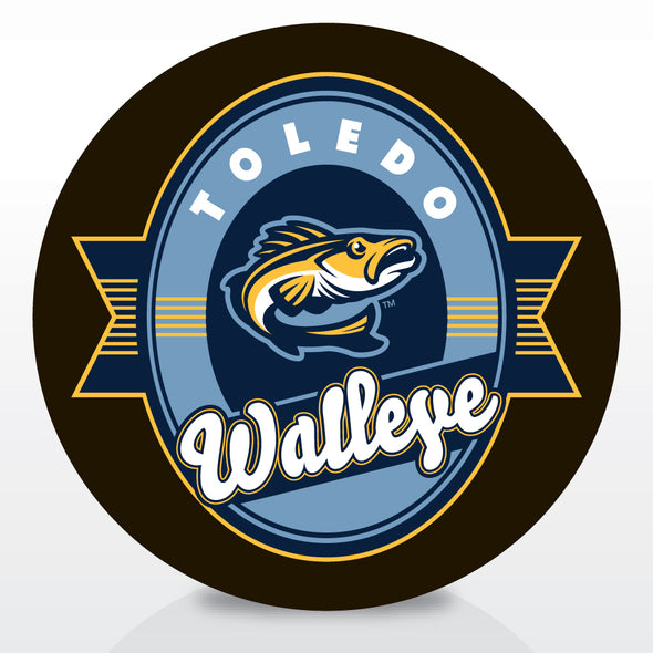 Toledo Walleye Nostalgia Puck