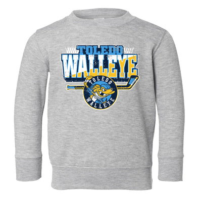 Toledo Walleye Toddler Osborne Crewneck