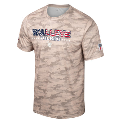 Toledo Walleye Desert Camo OHT T-shirt