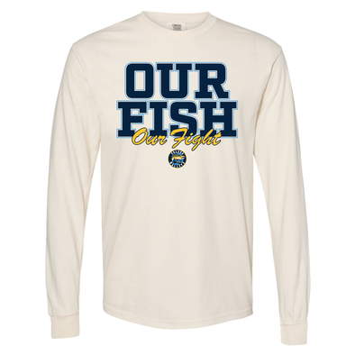 Toledo Walleye Our Fish Our Fight Long Sleeve T