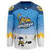 Toledo Walleye Peanuts 75th Anniversary Replica Jersey