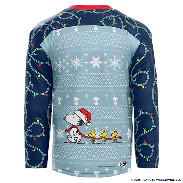 Toledo Walleye Peanuts Christmas Replica Jersey PRE-SALE