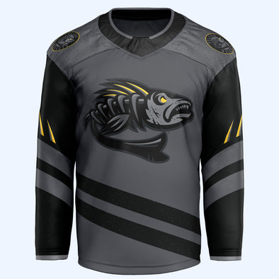 Toledo Walleye 25-26 Bonefish Replica Jersey
