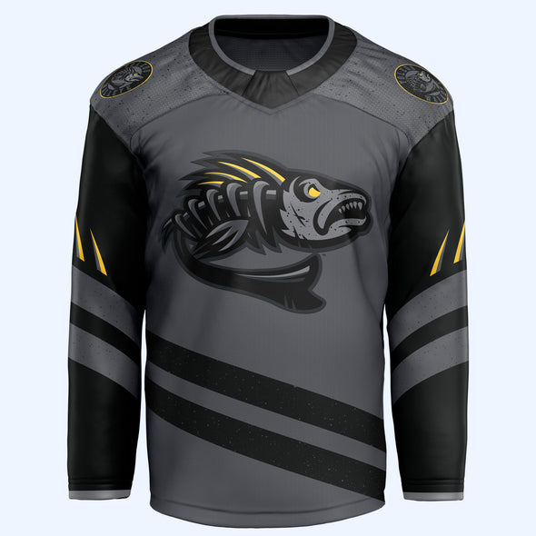 Toledo Walleye 25-26 Bonefish Replica Jersey
